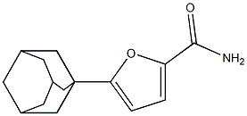 5-(1-adamantyl)-2-furamide Structure