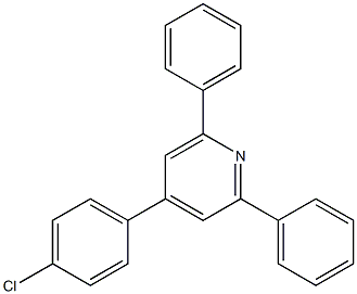 4-(4-chlorophenyl)-2,6-diphenylpyridine Structure