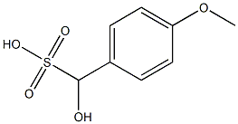 hydroxy(4-methoxyphenyl)methanesulfonate 구조식 이미지