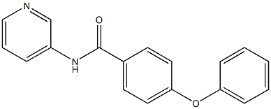 4-phenoxy-N-(3-pyridinyl)benzamide 구조식 이미지