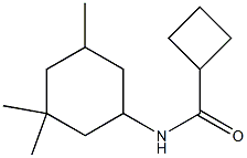 N-(3,3,5-trimethylcyclohexyl)cyclobutanecarboxamide 구조식 이미지