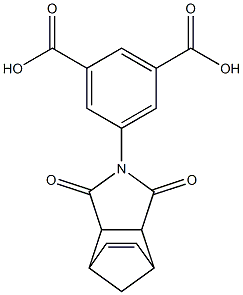 5-(3,5-dioxo-4-azatricyclo[5.2.1.0~2,6~]dec-8-en-4-yl)isophthalic acid 구조식 이미지