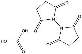 N,N'-disuccinimidyl carbonate Structure