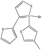 2-Bromo-4'-methylterthiophene 
 구조식 이미지