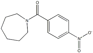 1-azepanyl(4-nitrophenyl)methanone Structure