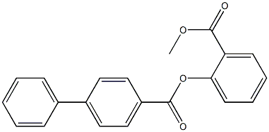2-(methoxycarbonyl)phenyl [1,1'-biphenyl]-4-carboxylate Structure