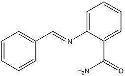 2-{[(E)-phenylmethylidene]amino}benzamide Structure