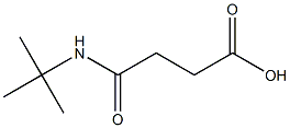 4-(tert-butylamino)-4-oxobutanoic acid 구조식 이미지
