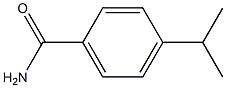 4-isopropylbenzamide 구조식 이미지