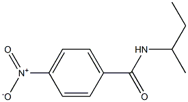 N-(sec-butyl)-4-nitrobenzamide 구조식 이미지