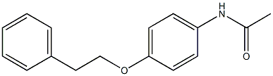 N-[4-(phenethyloxy)phenyl]acetamide 구조식 이미지