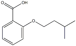 2-(isopentyloxy)benzoic acid Structure