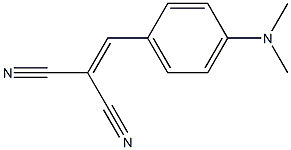 2-{[4-(dimethylamino)phenyl]methylene}malononitrile Structure