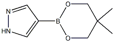 4-(5,5-Dimethyl-1,3,2-dioxaborinan-2-yl)-1H-pyrazole Structure