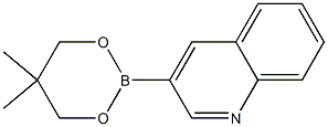 3-(5,5-Dimethyl-1,3,2-dioxaborinan-2-yl)quinoline Structure