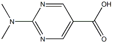 2-Dimethylamino-pyrimidine-5-carboxylic acid ,97% Structure