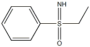 S-Ethyl-S-phenyl sulfoximine ,95% 구조식 이미지
