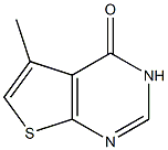 5-Methyl-3,4-dihydrothieno[2,3-d]pyrimidin-4-one ,90% Structure
