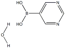 Pyrimidin-5-yl-5-boronic acid monohydrate ,97% 구조식 이미지