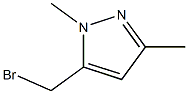 5-Bromomethyl-1,3-dimethyl-1H-pyrazole ,97% Structure