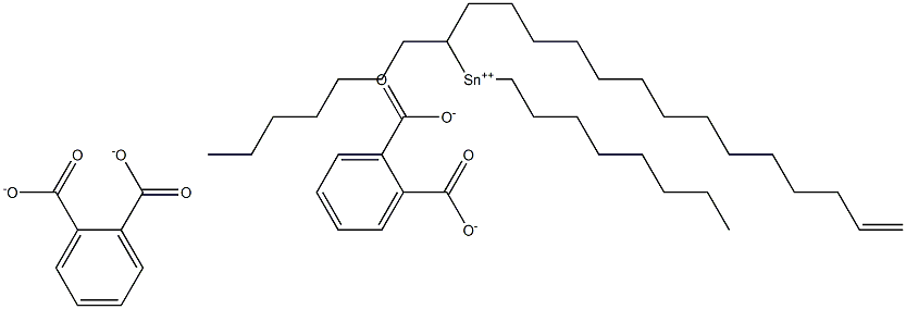 Bis[phthalic acid 1-(13-tetradecenyl)]dioctyltin(IV) salt 구조식 이미지