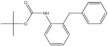 N-(tert-Butyloxycarbonyl)-2-benzylaniline 구조식 이미지