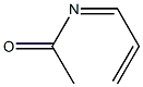 (Z)-N-(2-Propenylidene)acetamide Structure