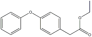 (4-Phenoxyphenyl)acetic acid ethyl ester Structure