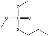 Thiophosphoric acid O,O-dimethyl S-propyl ester Structure