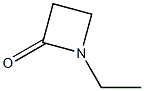 1-Ethylazetidin-2-one 구조식 이미지