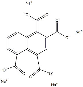 1,2,4,5-Naphthalenetetracarboxylic acid tetrasodium salt 구조식 이미지