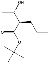 (2R,3S)-3-Hydroxy-2-propylbutyric acid tert-butyl ester 구조식 이미지