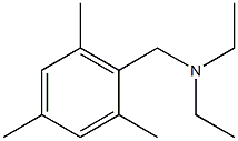 N-(2,4,6-Trimethylbenzyl)-N,N-diethylamine Structure