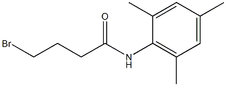 N-(2,4,6-Trimethylphenyl)-4-bromobutanamide Structure