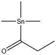 Propionyltrimethylstannane 구조식 이미지