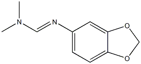 N2-(1,3-Benzodioxol-5-yl)-N1,N1-dimethylformamidine 구조식 이미지