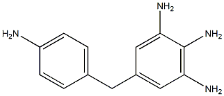 5-[(4-Aminophenyl)methyl]-1,2,3-benzenetriamine 구조식 이미지