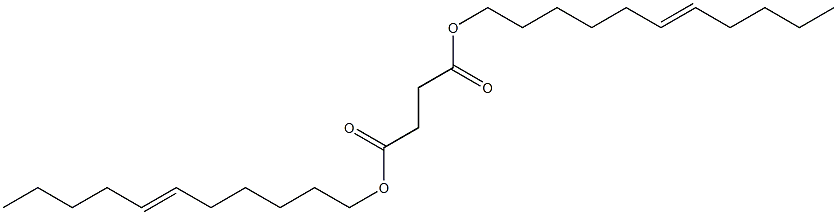 Succinic acid di(6-undecenyl) ester 구조식 이미지