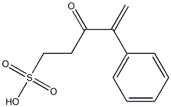 2-Phenylsulfo-1-penten-3-one Structure