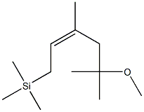 [(Z)-5-Methoxy-3,5-dimethyl-2-hexenyl]trimethylsilane 구조식 이미지