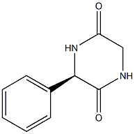 (R)-3-Phenylpiperazine-2,5-dione 구조식 이미지