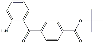 4-(2-Aminobenzoyl)benzoic acid tert-butyl ester Structure