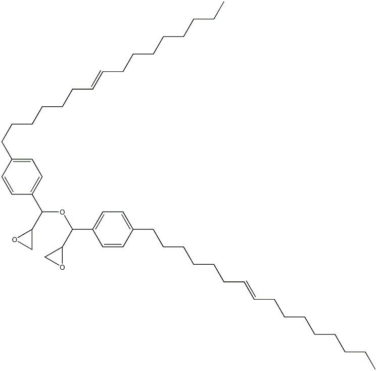 4-(7-Hexadecenyl)phenylglycidyl ether 구조식 이미지