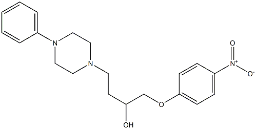 1-(4-Nitrophenoxy)-4-[4-[phenyl]-1-piperazinyl]-2-butanol Structure