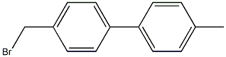 4-Bromomethyl-4'-methyl-1,1'-biphenyl 구조식 이미지