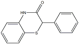 2-Phenyl-3,4-dihydro-2H-1,4-benzothiazine-3-one Structure