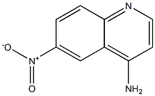 6-Nitro-4-quinolinamine Structure