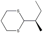 (+)-2-[(R)-sec-Butyl]-1,3-dithiane 구조식 이미지