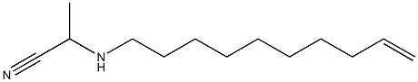 N-(1-Cyanoethyl)-9-decenylamine 구조식 이미지