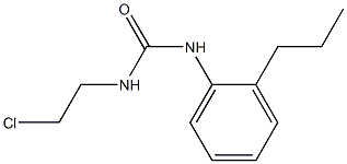 1-(2-Chloroethyl)-3-(o-propylphenyl)urea Structure